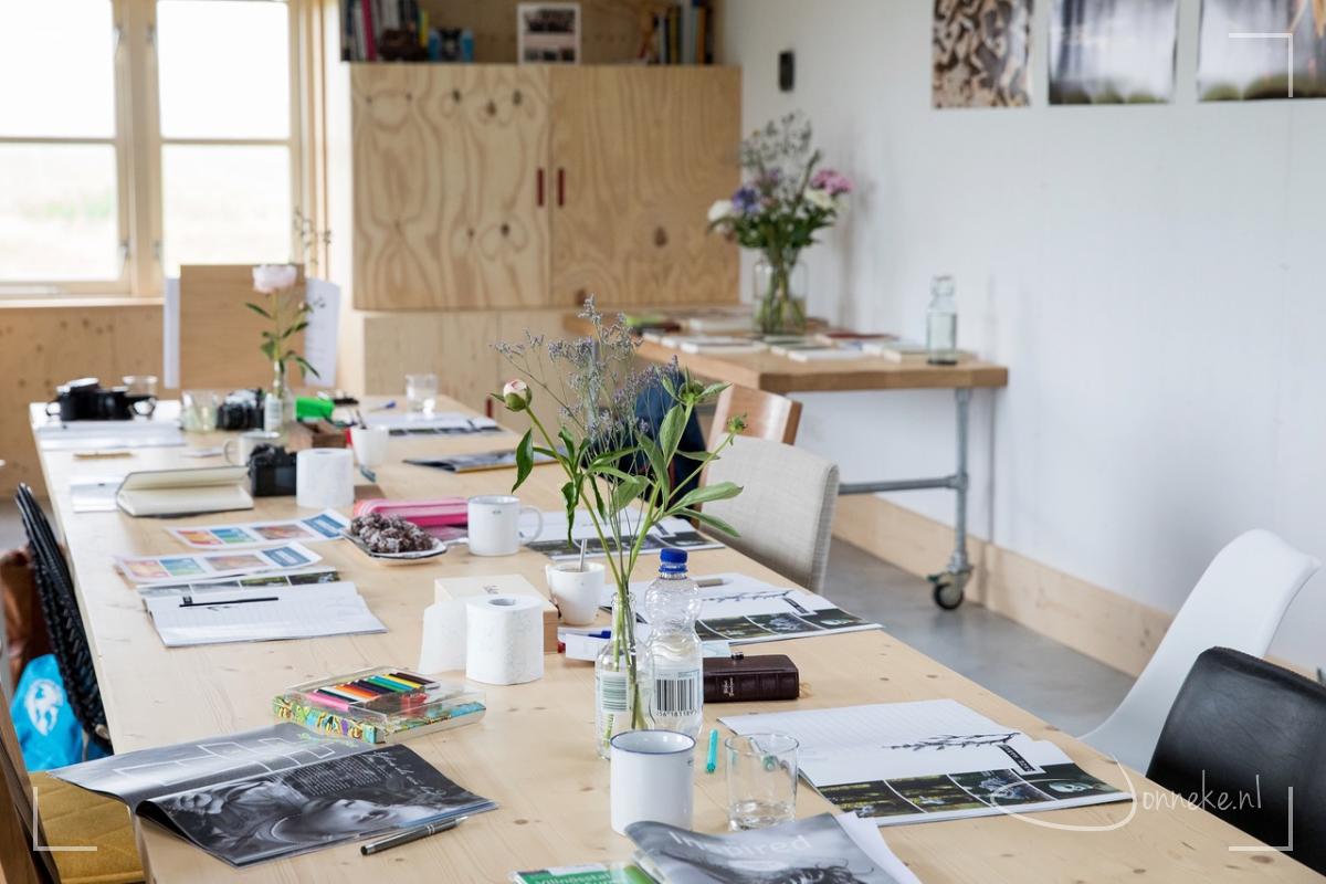 Genoeg plek om fijn te werken.