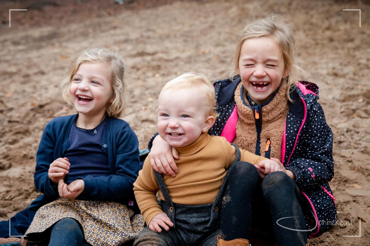 En hier hoefde ik niet veel voor te doen, behalve de ouders de opdracht geven om 'lekker gek' te doen. Dat lukte, zoals je ziet!