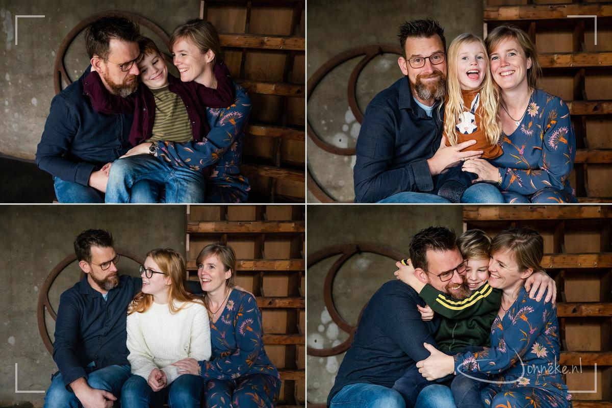 Met elk van de kids even een moment met papa en mama: waardevol.