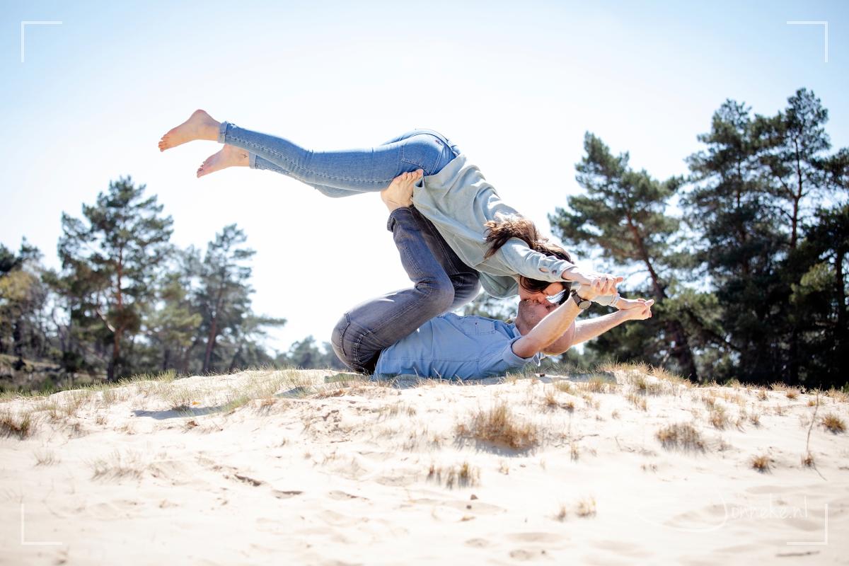 Pre-weddingshoot in de lente