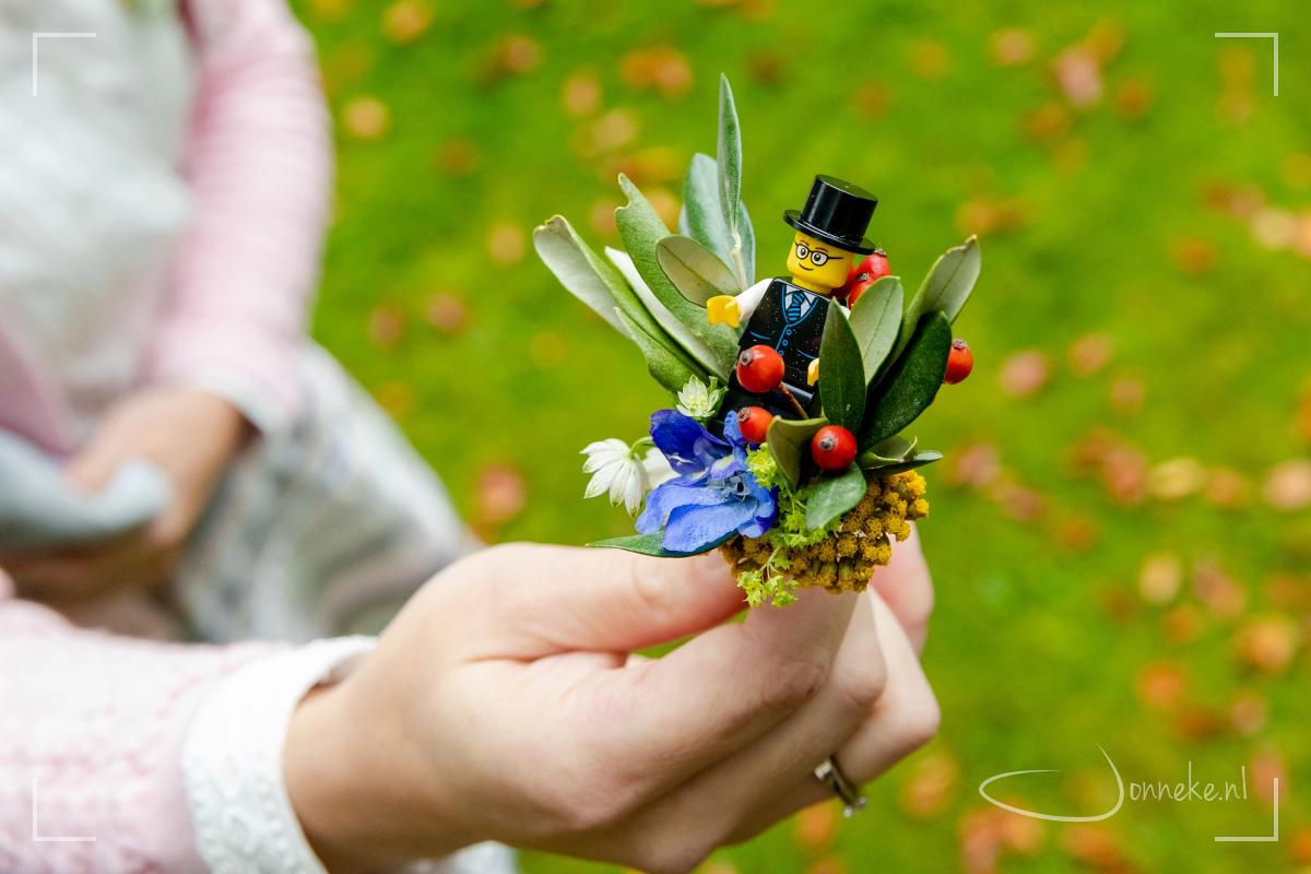 Leuke kindercorsage.