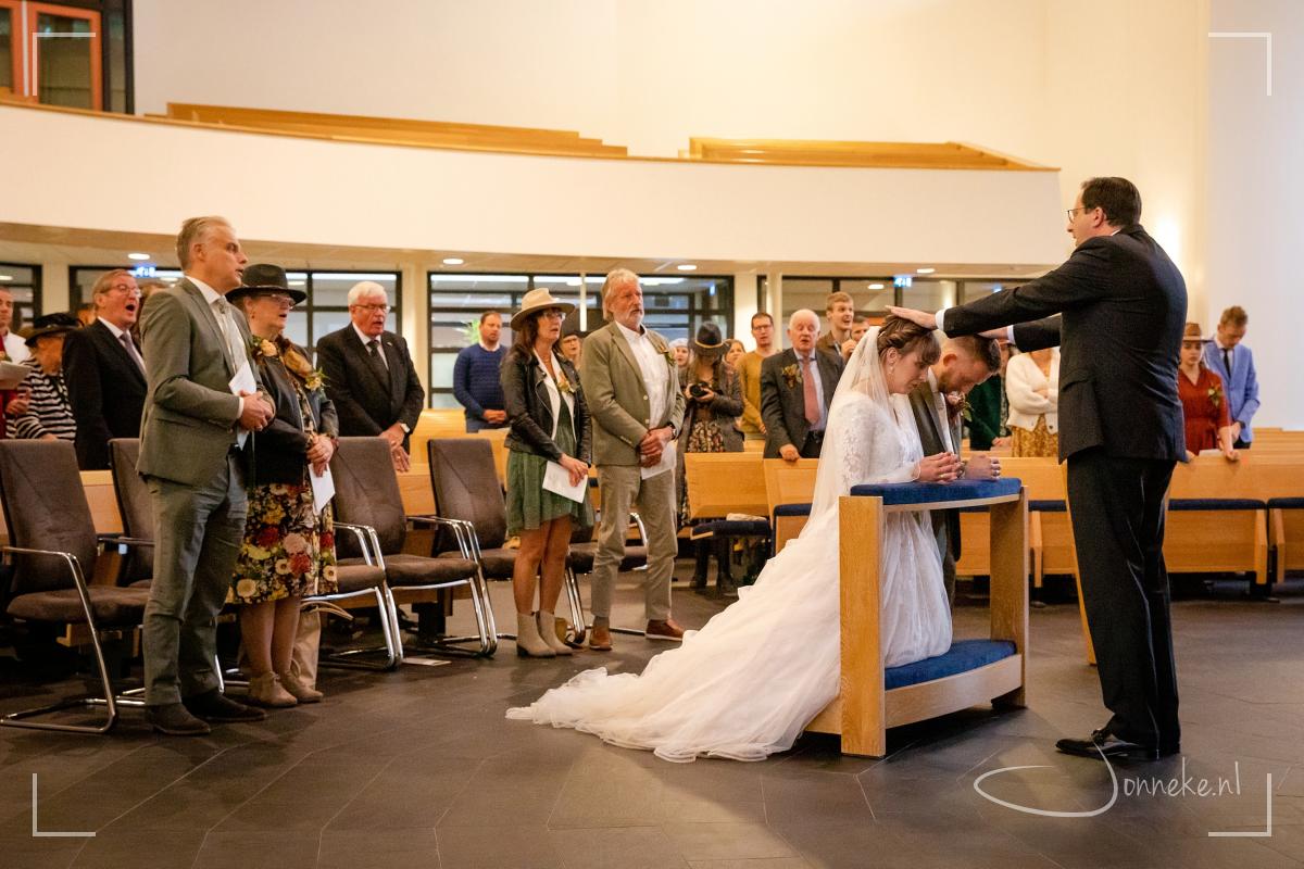 In de Pnielkerk wordt de zegen van God gevraagd.
