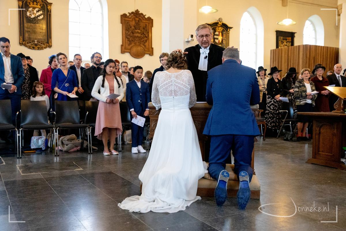 .. en de zegen van God ontvangen.