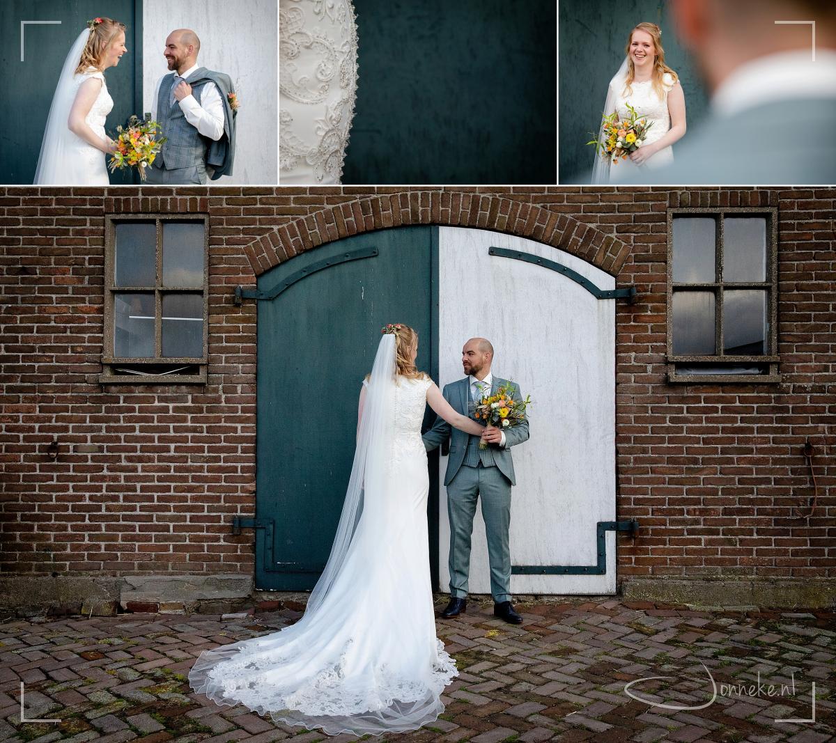 En ook bij de boerderij zijn er genoeg plekjes die leuk zijn voor de foto's.