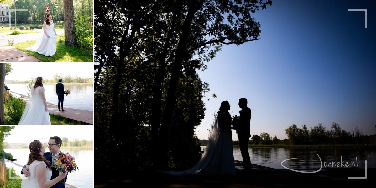 Als je met de ontmoeting gelijk een heel gaaf silhouet kunt maken. I love it.