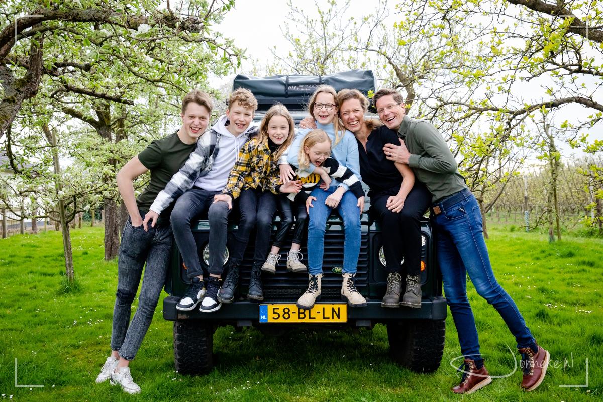 En natuurlijk op en bij de LandRover foto's.