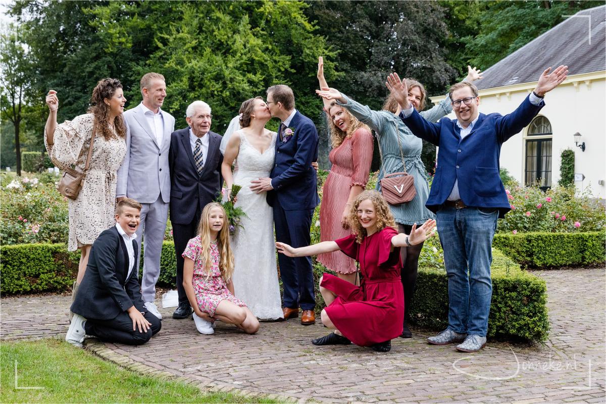 Hiep hiep hoera voor het bruidspaar!