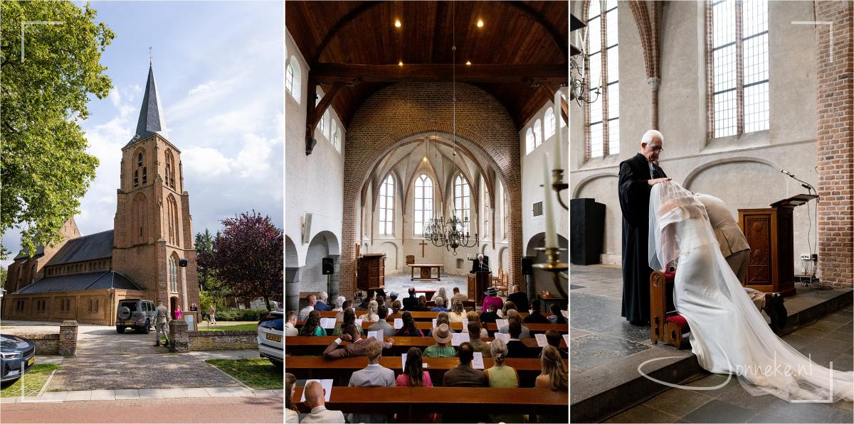 In de Petruskerk in Nijmegen vindt de kerkelijke inzegening plaats. Mooie dienst, veel meer foto's gemaakt, maar vanwege 'toch al keuzestress qua foto's' laat ik het wat betreft de kerk hier even bij ;-)