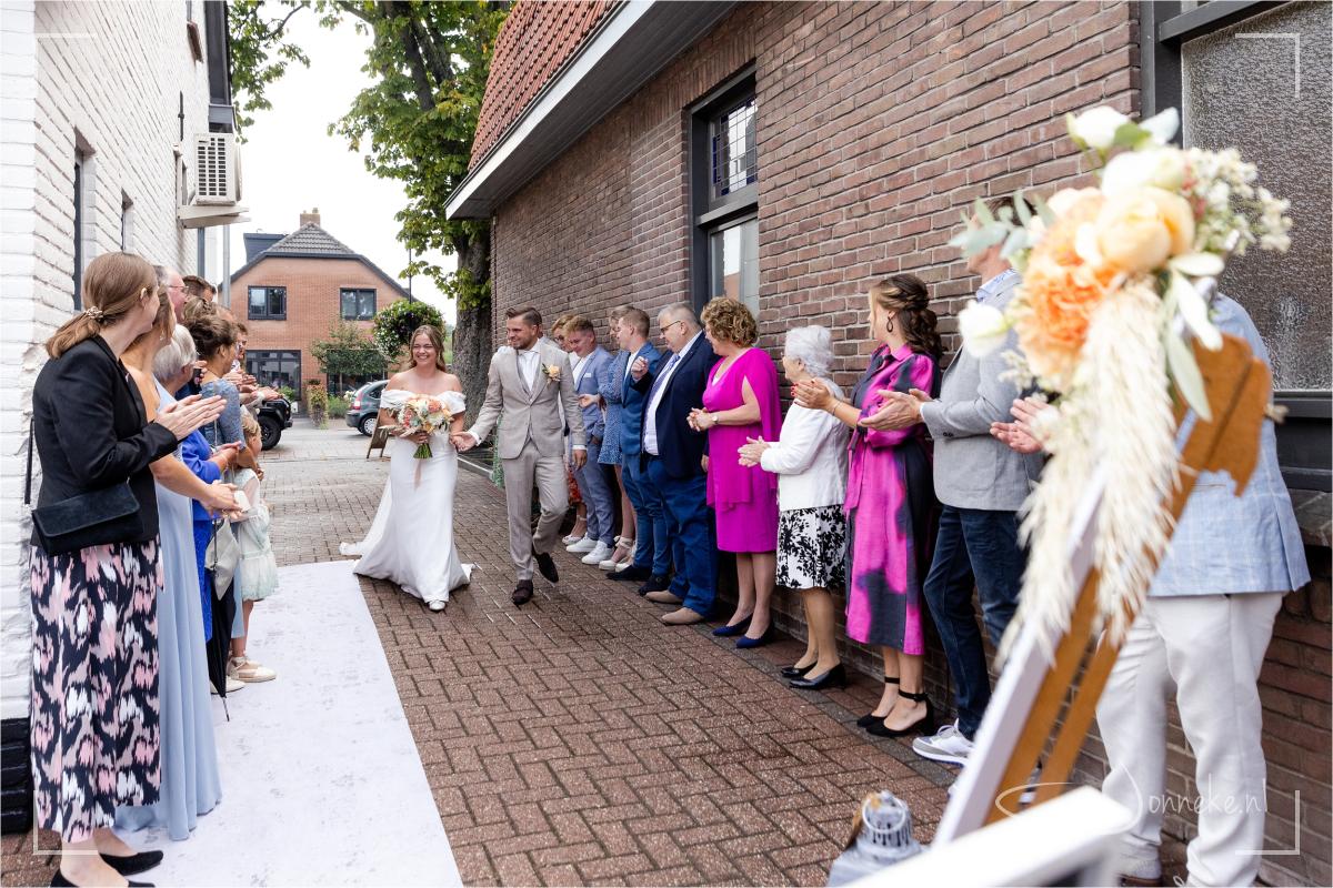 Welkom mooi bruidspaar!
