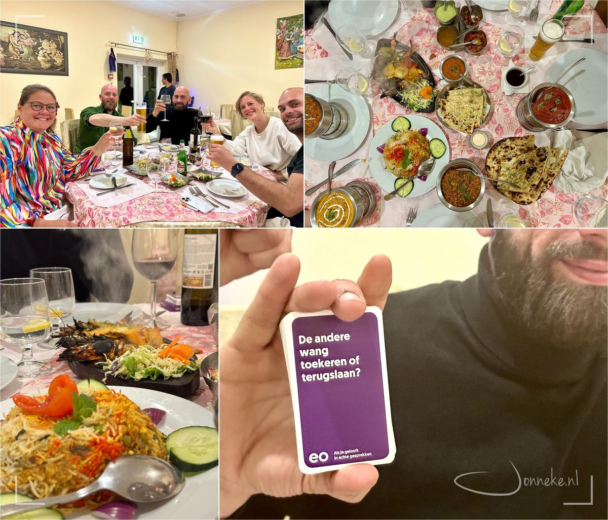 De vragenkaartjes van de EO en de ‘Where Should We Begin - A Game of Stories’ van @estherperelofficial hebben ons geïnspireerd om heel diverse dingen te delen met elkaar. Aanrader! (en nee, dit keer nam ík ze niet mee, maar twee anderen! ;-))