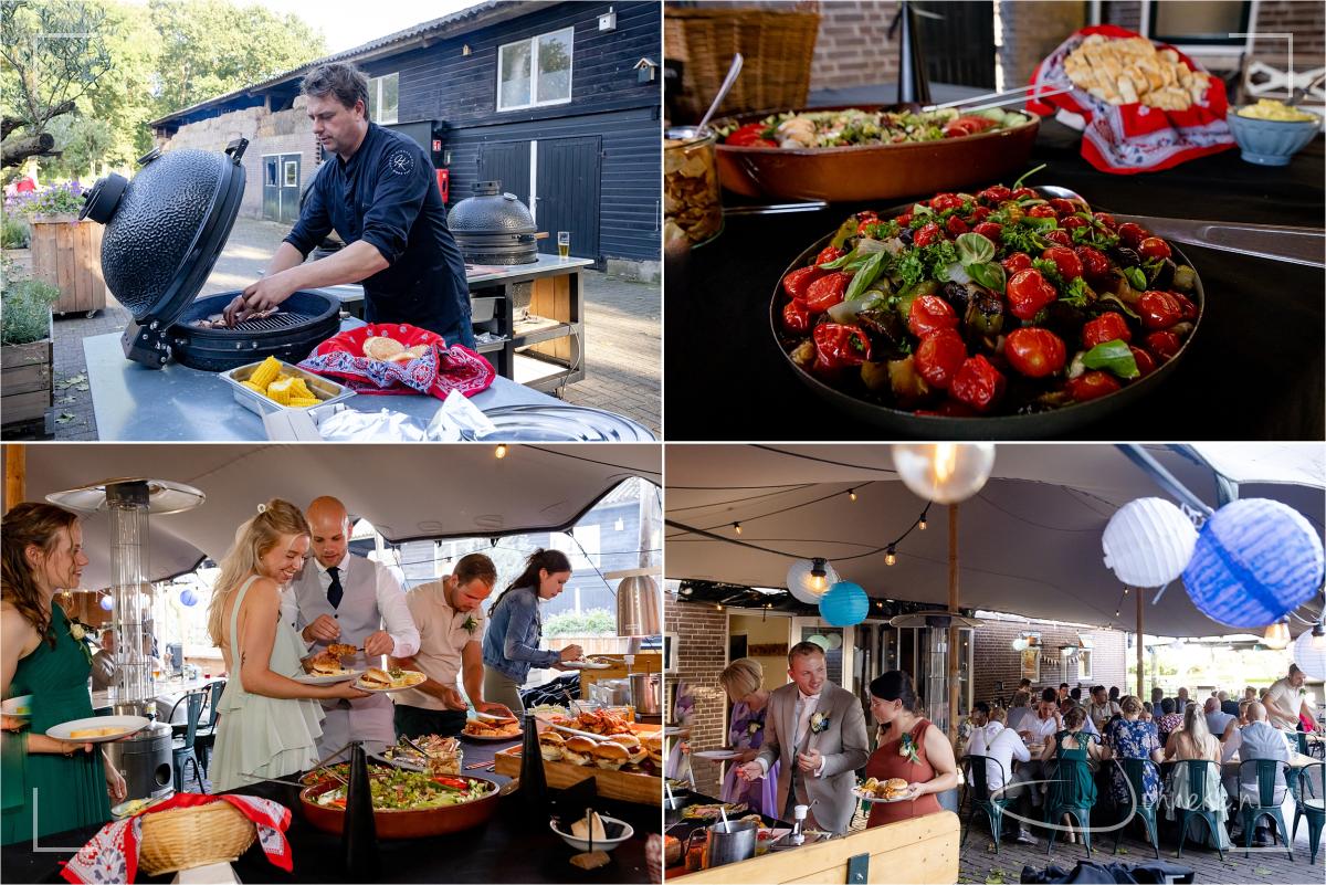 Overheerlijk eten van de bbq!