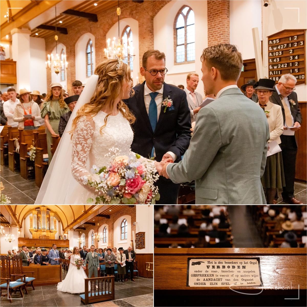 Na het eten gaan we met z'n allen naar de kerk: de stilte zoeken bij de grote God.