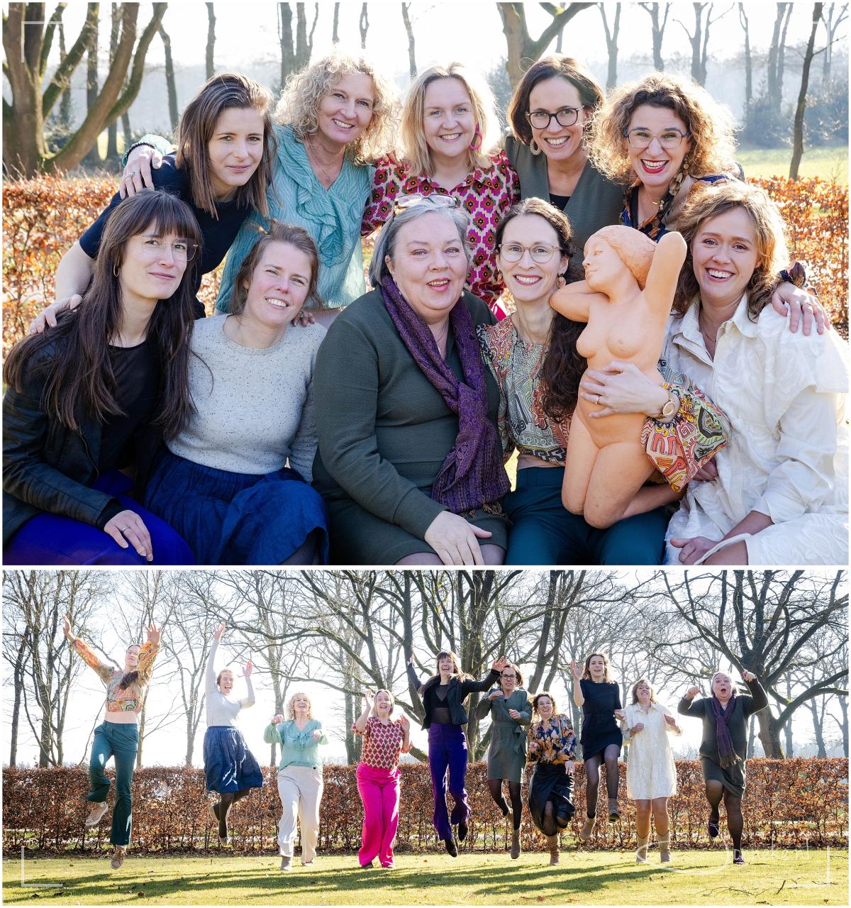 Het is een bijzondere ervaring om een poosje met een aantal vrouwen op te lopen, elkaars proces te zien, te bevragen, ....