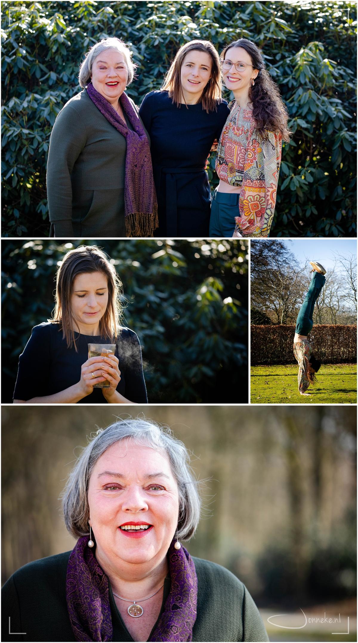 Het Achsa-vrouwen-team: mooie diverse vrouwen die vanuit verschillende invalshoeken begeleiden.