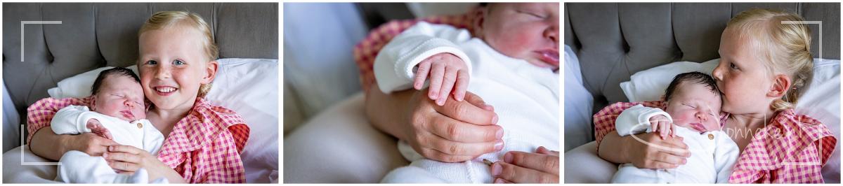 Zo mooi om te zien hoe trots en blij haar broer en zus zijn!