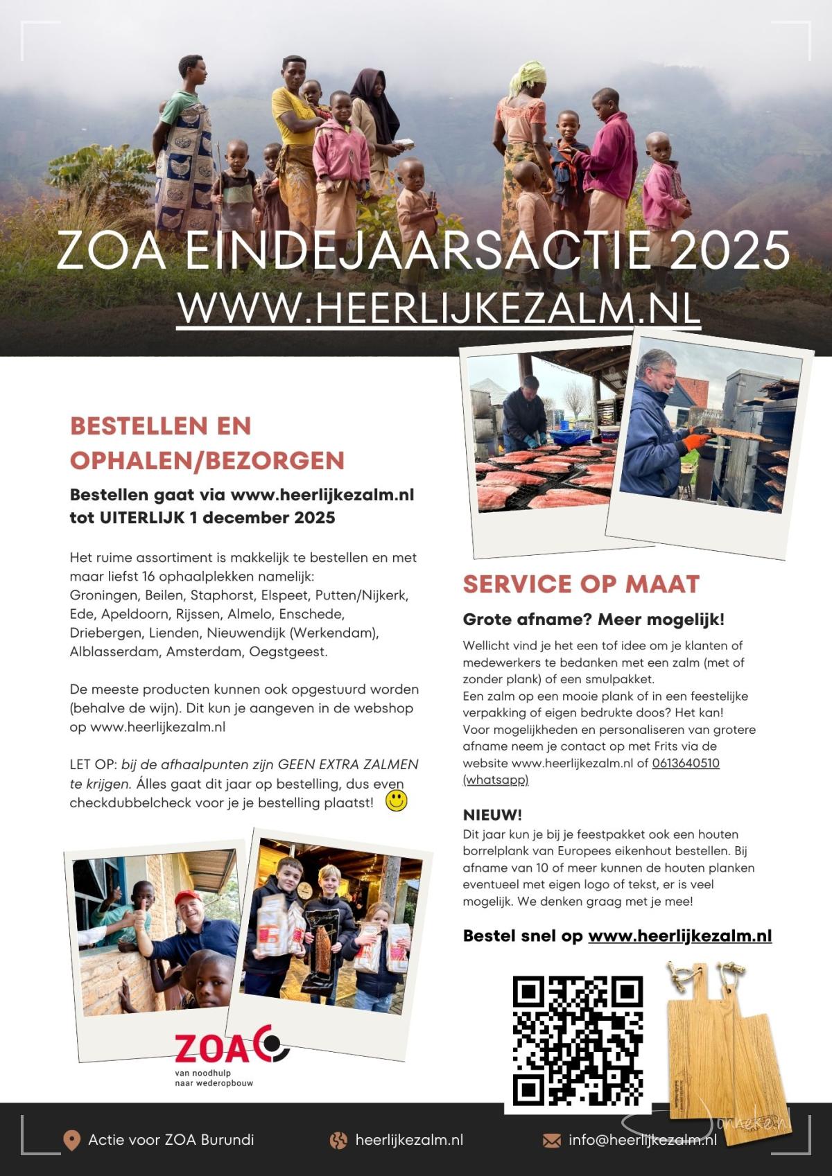 ZOA Zalm-actie weer van start